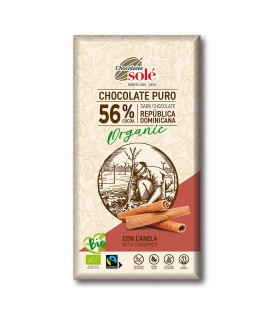 Chocolate Puro con Canela 100g BIO