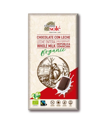 Chocolate con Leche 100g BIO