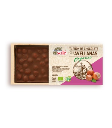 Turrón de Chocolat aux Noisettes 200g BIO