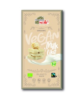 Chocolate Blanco Vegetal 90 g BIO