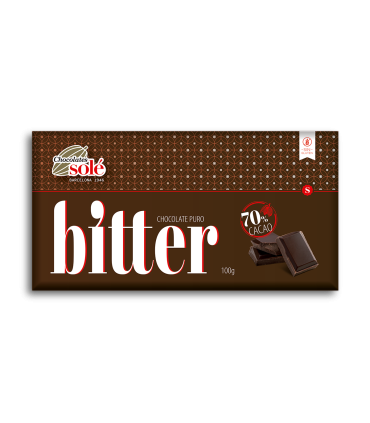 Xocolata Bitter 70% Cacau 100g
