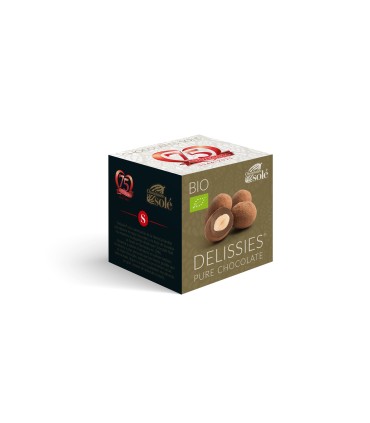 Chocolate-Coated Caramelised Almonds BIO - Delissies