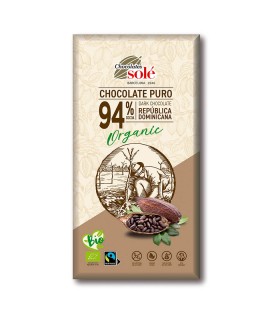 Dark Chocolate 94% Cocoa 100g BIO